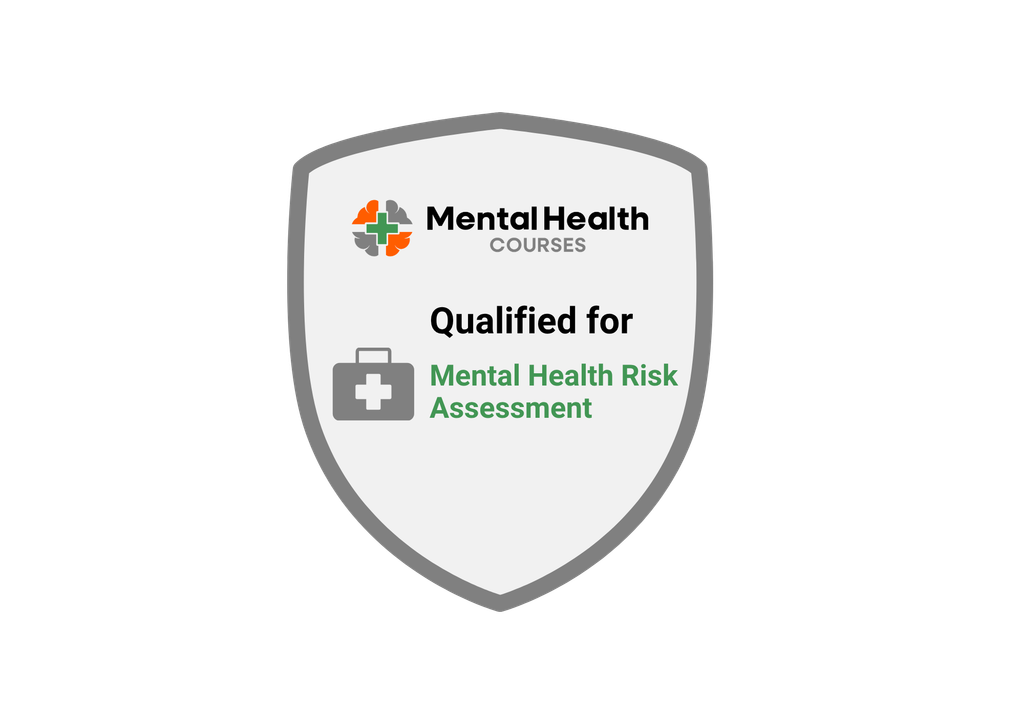mental health risk assessment badge