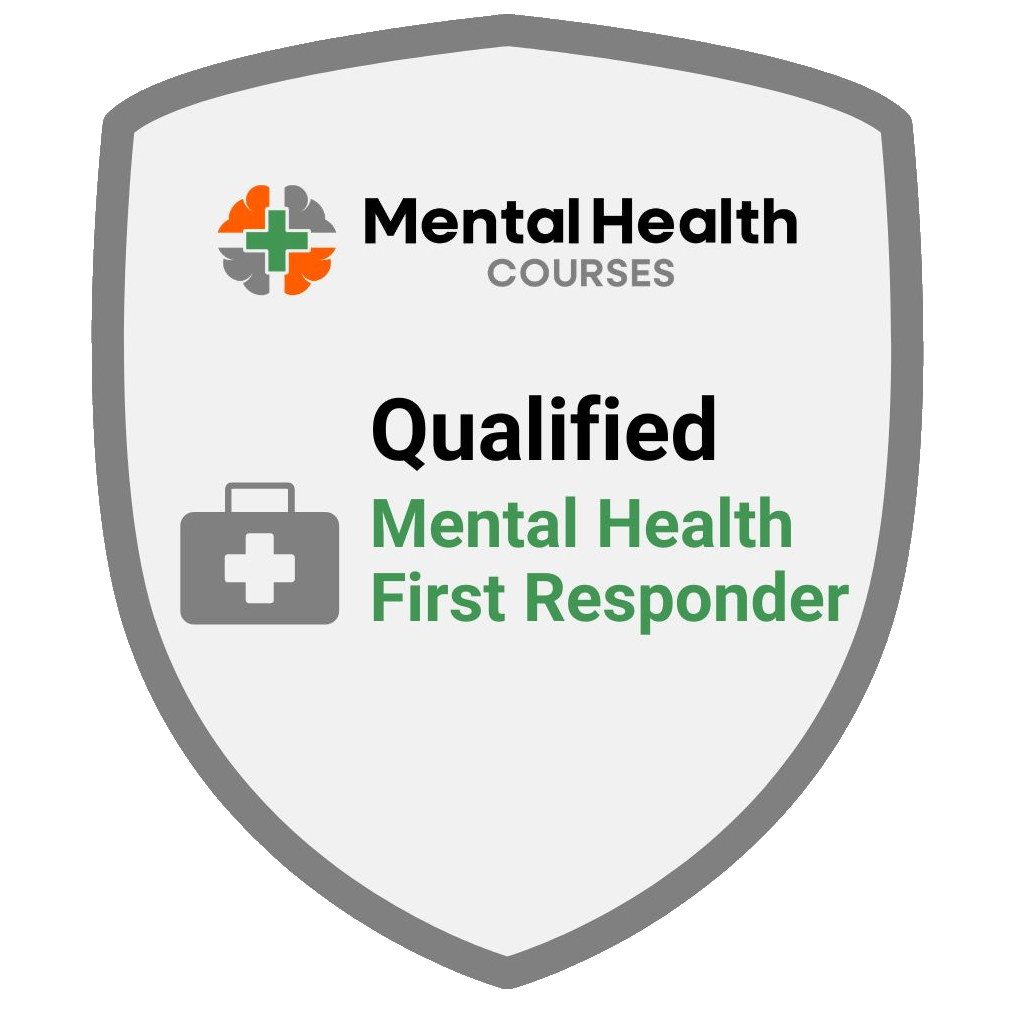 Mental Health First Responder badge
